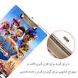   تخته شاسی مستر راد مدل سگهای نگهبان  کد fiory 2408 سایز A5 به همراه کاغذ یادداشت
