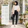 شلوار جین زنانه دنیم مدل Hisennse