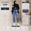 شلوار جین زنانه ترایانگل مدل Curvy Fit