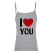 تاپ زنانه طرح I LOVE YOU کد F43