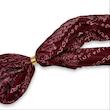 مینی اسکارف پلیسه طرح هندسی حلقه دار