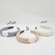 تل مو زنانه ساتن نگین‌دار مدل BRG 70