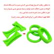 کش مو زنانه مدل LX بسته 60 عددی به همراه کیف پارچه ای