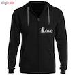 سویشرت زنانه طرح LOVE کد F52