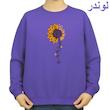 سویشرت زنانه مدل گل کد v7 