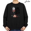 سویشرت زنانه مدل سرم قهوه کد v1 