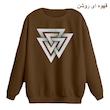 سویشرت زنانه مدل Triangle کد p2  