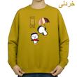 سویشرت زنانه مدل پنگوئن های چتر کد v8 
