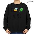 سویشرت زنانه مدل زنبور و برگ کد v1 