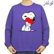 سویشرت زنانه مدل اسنوپی کد v24 
