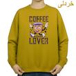 سویشرت زنانه مدل نوشته قهوه کد v8 