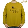 سویشرت زنانه مدل زنبور خوشحال کد v4 