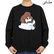 سویشرت زنانه مدل سه خرس کد v5 