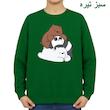 سویشرت زنانه مدل سه خرس کد v5 