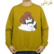 سویشرت زنانه مدل سه خرس کد v5 