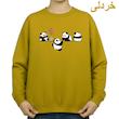 سویشرت زنانه مدل پاندا های بامزه کد v12 