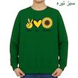 سویشرت زنانه مدل گل کد v6 
