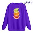 سویشرت زنانه مدل مرکبات کد p1  
