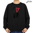 سویشرت زنانه مدل عشق کد v2 