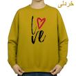 سویشرت زنانه مدل عشق کد v2 