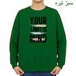 سویشرت زنانه مدل نوشته کد v5 