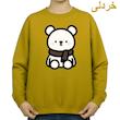 سویشرت زنانه مدل خرس و شال کد v24 