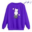 سویشرت زنانه مدل سه گربه کد p3  