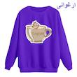 سویشرت زنانه مدل فنجان قهوه کد p1  