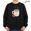 سویشرت زنانه مدل فنجون قهوه کد v1 