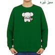 سویشرت زنانه مدل فیل و شال گردن کد v2 