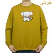 سویشرت زنانه مدل فیل و شال گردن کد v2 