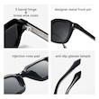 عینک آفتابی ویفرر (Wayfarer) آلبرت وگ مدل SZ8105 Obsidian