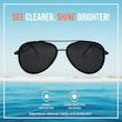 عینک آفتابی خلبانی (Aviator) لوسیانو مدل P 9587 
