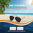 عینک آفتابی خلبانی (Aviator) لوسیانو مدل P 9587 