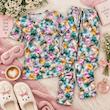 ست تی شرت آستین کوتاه و شلوار راحتی زنانه مدل آدخت کد 171