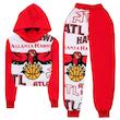 ست هودی و شلوار راحتی زنانه مدل Atlanka Hawks