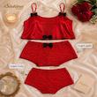 ست لباس خواب زنانه مدل Ruby Noir  