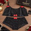 ست لباس خواب زنانه مدل Ruby Noir  