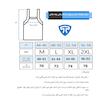 زیرپوش مردانه تاپیک مدل یقه خشتی