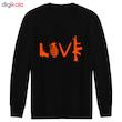 سویشرت مردانه طرح love کد F69