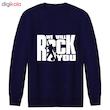 سویشرت مردانه طرح ROCK کد R23