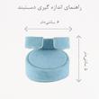 دستبند النگویی زنانه مدل پیچی کد S2AAD1134