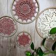 دیوارکوب بافتنی کد R25 مجموعه 4 عددی