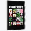 دفتر شطرنجی 50 برگ خندالو مدل ماینکرافت (Minecraft) کد F593