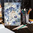 دفتر شطرنجی 100 برگ کارنیکا طرح وینتج اسکرپ بوک Vintage Scrapbook کد 60435
