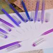 روان نویس 0.6 میلی متری لنگو مدل Purple Style بسته 9 عددی