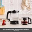 چای ساز روی هم کاراجا مدل Glass Tea XL