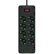 چندراهی برق پاورسوکت مدل F34u Type-C هشت خانه