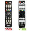 ریموت کنترل تلویزیون هایسنس مدل 3D-32963