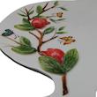 شیرینی خوری سرامیکی مدل نارگل برجسته کد 7414814